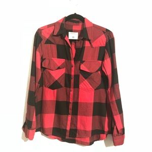 Zara | Buffalo Check Plaid Button Down